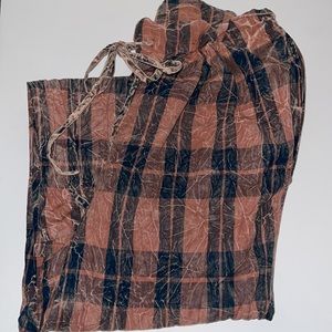 Asos Curve Check Pants Sz14